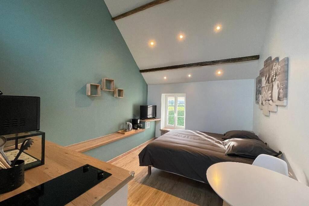 Studio Independant 2 Pers - Chatillon Sur Colmont La Petite Gare Exterior foto